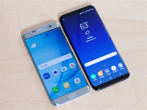 Samsung Galaxy S8 vs Galaxy S7: comparison and differences